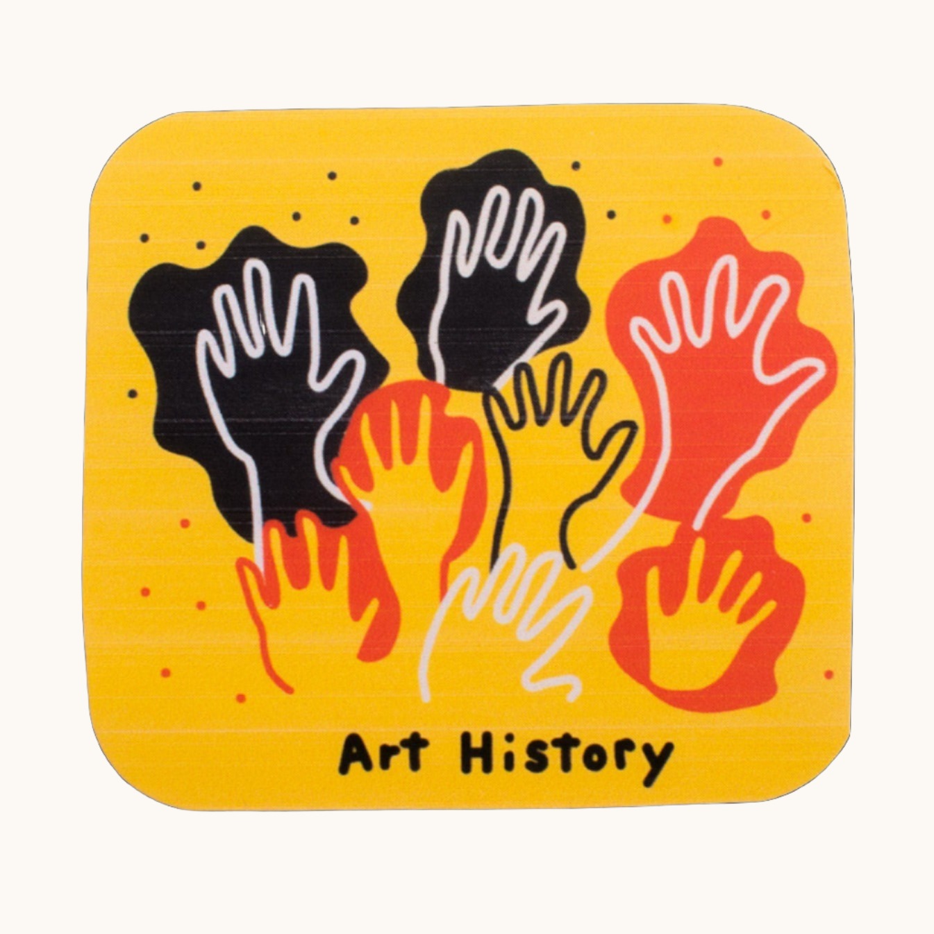 Art history sticker