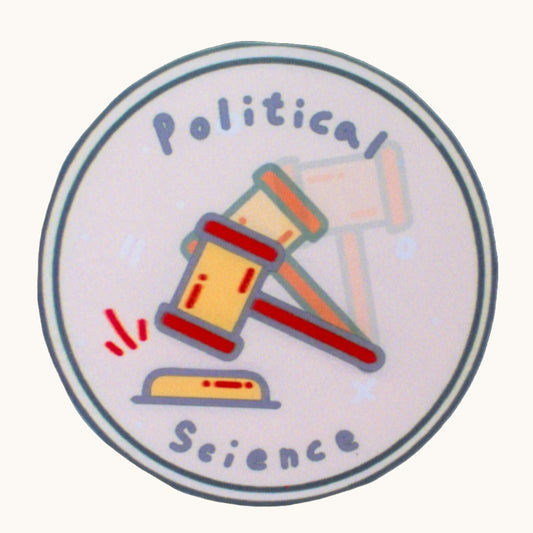 Political Science sticker