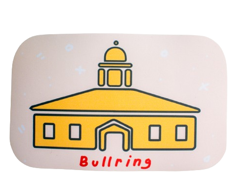 Bullring sticker