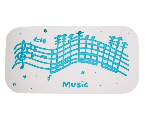 Music sticker