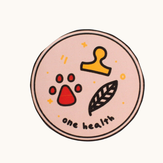 One health sticker